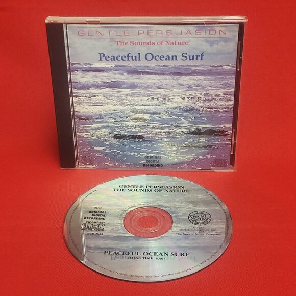 Gentle Persuasion The Sounds of Nature Peaceful Ocean Surf CD 1987 - Picture 7 of 8